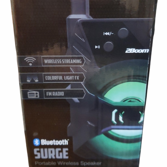 2Boom Surge Bluetooth speaker. - Picture 4 of 4